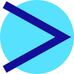 Greater Than Sign Icon from Sharp Pop Set