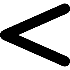 Less Than Sign Icon from Micro Solid Set