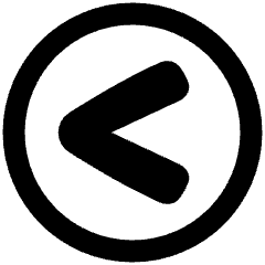 Less Than Sign Circle Icon from Plump Remix Set