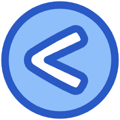 Less Than Sign Circle Icon from Plump Duo Set
