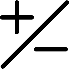 Lus Minus Math Symbol Circle 1 Icon from Ultimate Regular Set