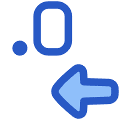 Number Decimal Reduce Icon from Plump Duo Set