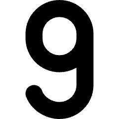 Number Nine Icon from Core Solid Set