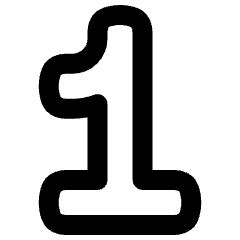 Number One Icon from Plump Remix Set