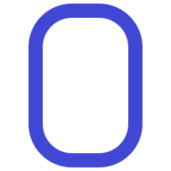 Number Zero Icon from Sharp Duo Set