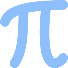 Pi Symbol Icon from Flex Flat Set