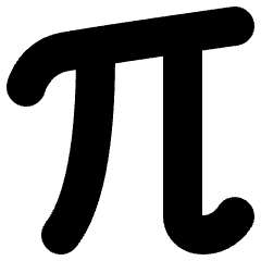 Pi Symbol Icon from Micro Solid Set