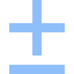 Plus Minus 2 Icon from Sharp Flat Set