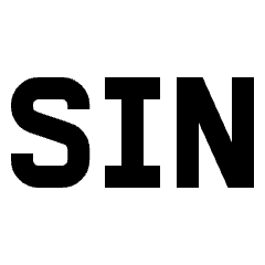 Sine Icon from Sharp Line Set