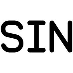 Sine Icon from Plump Line Set