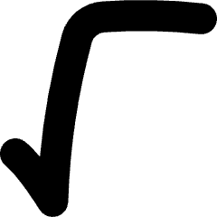 Square Root Sign Icon from Flex Solid Set