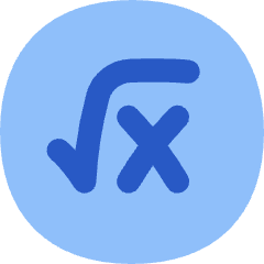 Square Root X Circle Icon from Flex Flat Set