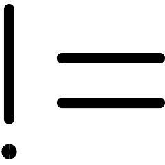 Symbol Not Equal 2 Icon from Ultimate Regular Set