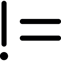 Symbol Not Equal 2 Icon from Ultimate Bold Set