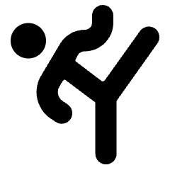 Martial Arts Karate Icon from Ultimate Bold Set