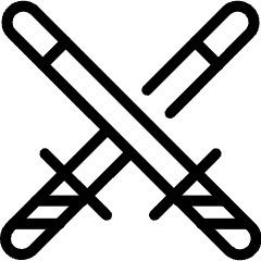 Martial Arts Swords Icon from Ultimate Light Set