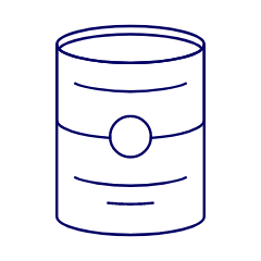 Canned Food Illustration from UX Line Set