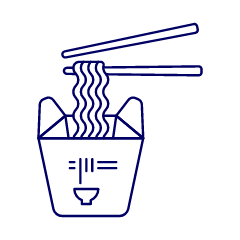 Noodles Illustration from UX Line Set