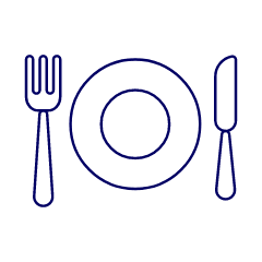 Tableware Illustration from UX Line Set