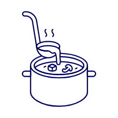 Tomatoes Soup Illustration from UX Line Set