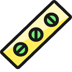 Measure Caliber Icon from Ultimate Colors Set