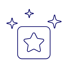Square Coin Sparkle Illustration from UX Line Set