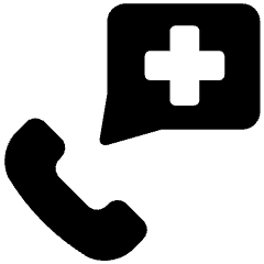 Consultation Phone Call Icon from Ultimate Bold Set