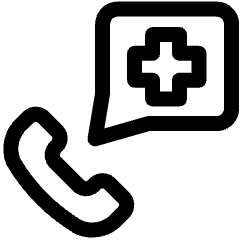 Consultation Phone Call Icon from Ultimate Regular Set