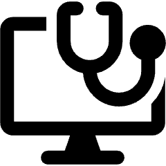 Diagnostic Desktop Icon from Ultimate Bold Set