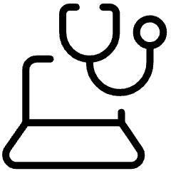 Diagnostic Laptop Icon from Ultimate Light Set