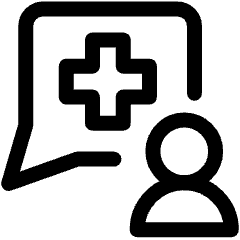 Doctor Consultation Chat 2 Icon from Ultimate Regular Set