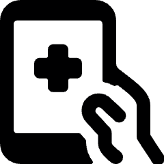 Medical App Tablet Icon from Ultimate Bold Set