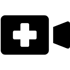 Online Consultation Video Icon from Ultimate Bold Set