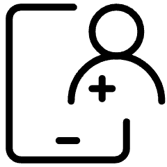 Online Doctor Phone 2 Icon from Ultimate Light Set