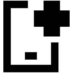 Online Medical App Checkup Service Icon from Sharp Remix Set