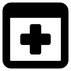 Online Medical Web Service Icon from Core Solid Set