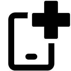 Online Medicine Phone 1 Icon from Ultimate Bold Set