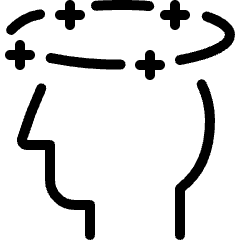 Medical Condition Head Dizziness Icon from Ultimate Light Set