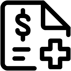 Bill Cross Money Paper Icon from Ultimate Regular Set