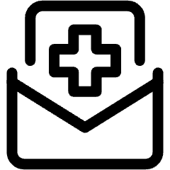 Email Cross Open Icon from Ultimate Regular Set
