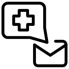 Email Envelope Cross Popup Icon from Ultimate Light Set