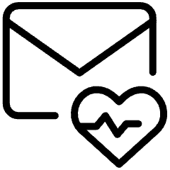 Heart Rate Cross Icon from Ultimate Light Set
