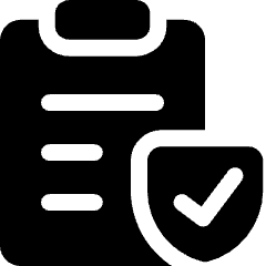 Insurance Document Clipboard Icon from Ultimate Bold Set