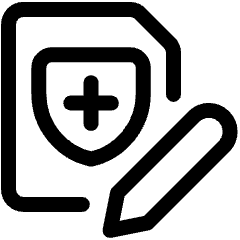 Insurance Document Edit Icon from Ultimate Regular Set