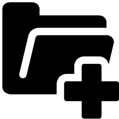 Medical Resources Folder Icon from Ultimate Bold Set