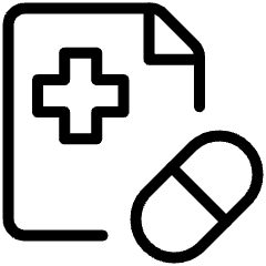 Prescription Cross Drug Icon from Ultimate Light Set