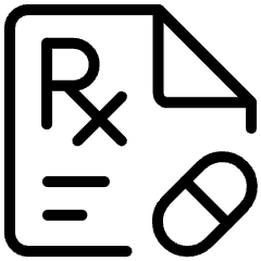 Prescription Drug Px 1 Icon from Ultimate Light Set