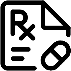 Prescription Drug Px 1 Icon from Ultimate Regular Set