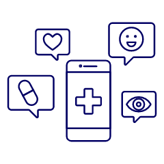 App Health 9 Illustration from UX Line Set