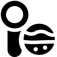 Dermatoscope Skin 3 Icon from Ultimate Bold Set